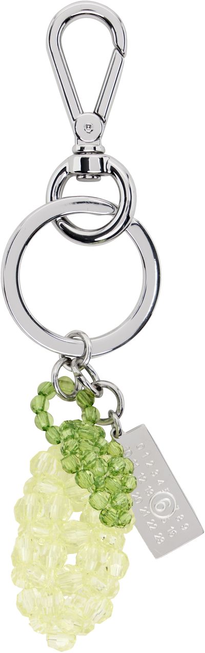 MM6 Maison Margiela MM6 Maison Margiela Yellow Lemon Beaded Numeric Keychain