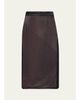 MM6 Maison Margiela Paisley Print Midi Pencil Skirt - 1