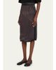 MM6 Maison Margiela Paisley Print Midi Pencil Skirt - 4