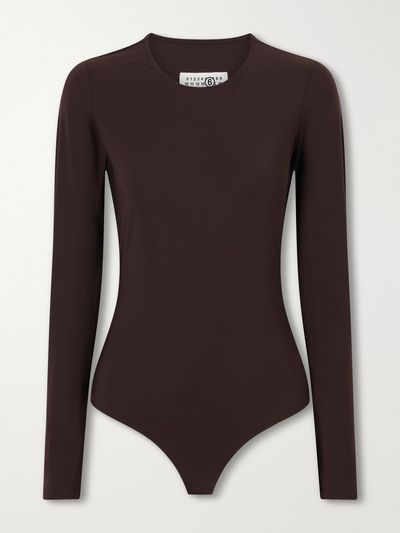 MM6 MAISON MARGIELA Stretch-jersey bodysuit