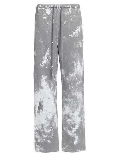 MM6 Maison Margiela Women's Bleached Cotton Drawstring Sweatpants