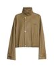 MM6 Maison Margiela Women's Cotton-Blend Short Trench Coat - 1