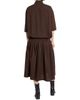 MM6 Maison Margiela Women's Cotton-Wool Canvas Midi Dress - 5