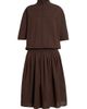 MM6 Maison Margiela Women's Cotton-Wool Canvas Midi Dress - 7