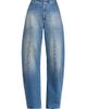 MM6 Maison Margiela Women's Denim Barrel-Leg Pants - 7