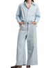 MM6 Maison Margiela Women's Drawstring Mid-Rise Wide-Leg Jeans - 2