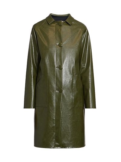MM6 Maison Margiela Women's Faux Leather Coat