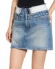 MM6 Maison Margiela Women's Layered-Waist Denim Mini Skirt - 4