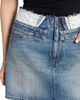 MM6 Maison Margiela Women's Layered-Waist Denim Mini Skirt - 6