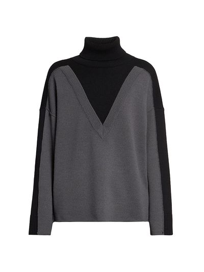 MM6 Maison Margiela Women's Layered Turtleneck Sweater