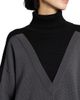 MM6 Maison Margiela Women's Layered Turtleneck Sweater - 6