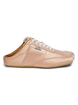 MM6 Maison Margiela Women's Mule-Style Satin Sneakers