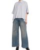 MM6 Maison Margiela Women's Pinstriped Cotton-Blend Poplin Shirt - 2
