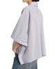 MM6 Maison Margiela Women's Pinstriped Cotton-Blend Poplin Shirt - 6