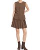 MM6 Maison Margiela Women's Pleated Wool-Blend Miniskirt - 2