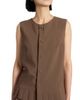 MM6 Maison Margiela Women's Pleated Wool-Blend Tunic Top - 6