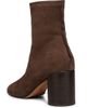 MM6 Maison Margiela Women's Stitch 70MM Central-Seam Suede Ankle Boots - 3