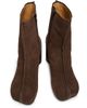MM6 Maison Margiela Women's Stitch 70MM Central-Seam Suede Ankle Boots - 4