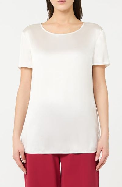 MM by Max Mara MM by Max Mara Cortana Stretch Silk Top
