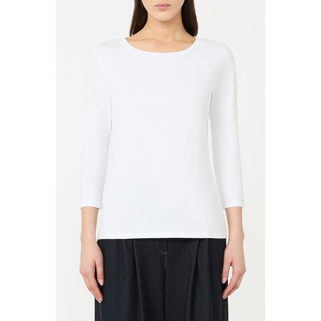 MM by Max Mara MM by Max Mara Obliqua Stretch Cotton Top