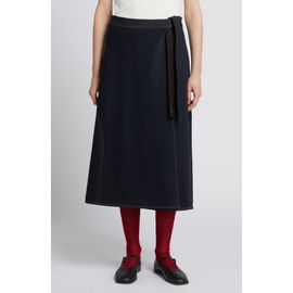 MM by Max Mara MM by Max Mara Rane Belted Midi Skirt