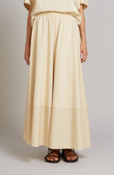 MM by Max Mara MM by Max Mara Ribes Mixed Media Maxi Skirt