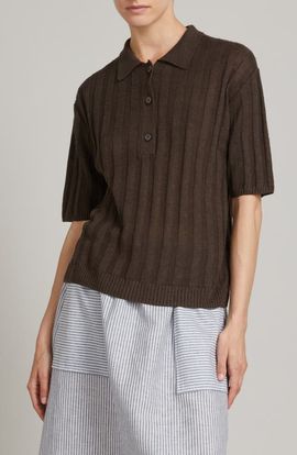 MM by Max Mara MM by Max Mara Rivetto Linen Polo