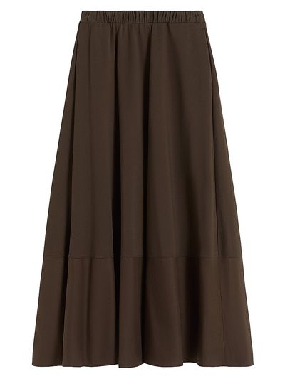 MM Max Mara Women's Cotton Jersey Circle Skirt