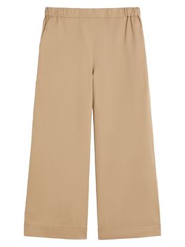 MM Max Mara Women's Cotton Satin Trousers