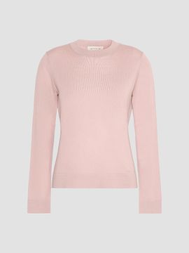 MM Max Mara Women's Crew Neck Wool Yarn Jumper
