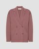 MM Max Mara Women's Double Breasted Jacket in Viscose Crepe Yarn - 1
