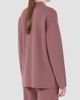 MM Max Mara Women's Double Breasted Jacket in Viscose Crepe Yarn - 3