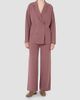 MM Max Mara Women's Double Breasted Jacket in Viscose Crepe Yarn - 4