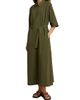MM Max Mara Women's Jersey and Cotton Poplin Polo Dress - 3