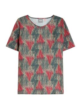 MM Max Mara Women's Jersey and Silk T-Shirt