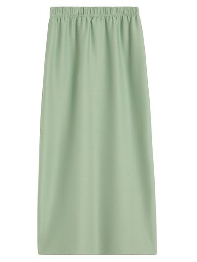 MM Max Mara Women's Long Ottoman Jersey Skirt