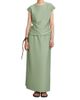 MM Max Mara Women's Long Ottoman Jersey Skirt - 2
