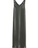 MM Max Mara Women's Long Satin Dress - 5