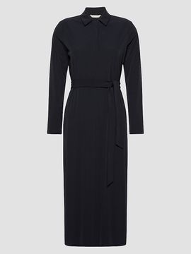 MM Max Mara Women's Plissé Pleated Crepe Jersey Dress