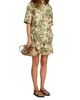 MM Max Mara Women's Printed Cotton Cropped Shirt - 2
