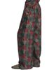 MM Max Mara Women's Printed Silk Palazzo Trousers - 3