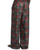 MM Max Mara Women's Printed Silk Palazzo Trousers - 4