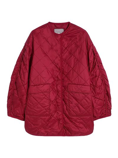 MM Max Mara Women's Quilted Nylon Overshirt