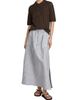 MM Max Mara Women's Rib Knit Linen Yarn Polo Shirt - 2