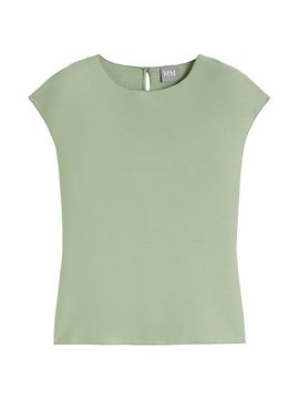 MM Max Mara Women's Sleeveless Ottoman Jersey Top