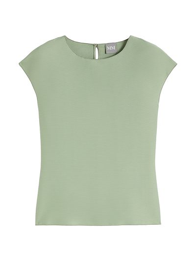 MM Max Mara Women's Sleeveless Ottoman Jersey Top
