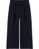 MM Max Mara Women's Straight Fit Denim Look Trousers - 1