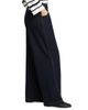 MM Max Mara Women's Straight Fit Denim Look Trousers - 3