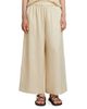 MM Max Mara Women's Straight Fit Linen Canvas Trousers - 3