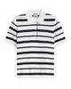 MM Max Mara Women's Striped Cotton Polo Shirt - 2